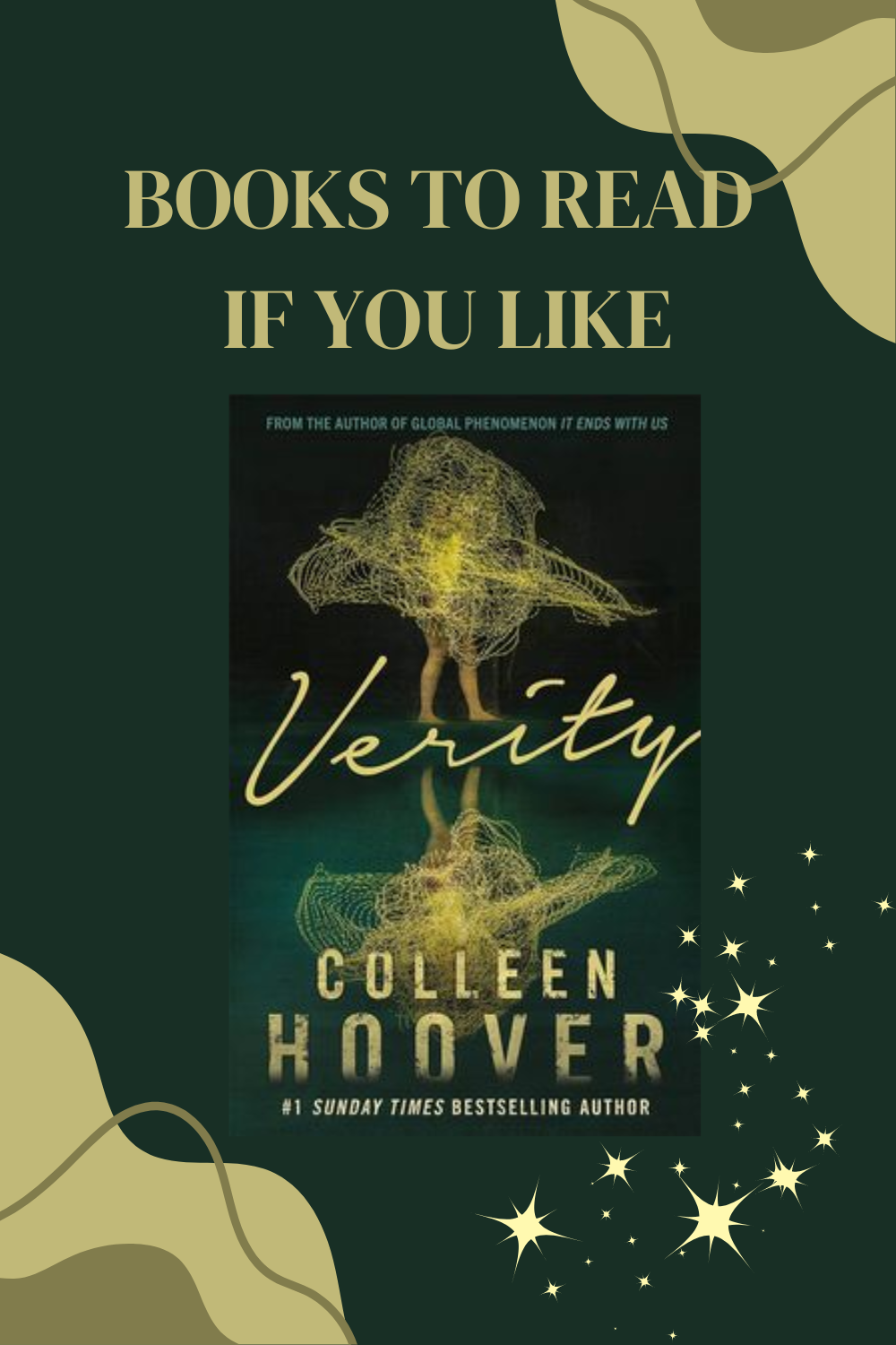 10 Books to read if you like Verity by coho